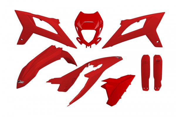 Full Plastic Kit red for Beta RR RACE 2T 250 - RR RACE 2T 300 - RR RACE 4T 350 - RR 4T 400 - RR 450 - RR RACE 2T 125 - RR RA...